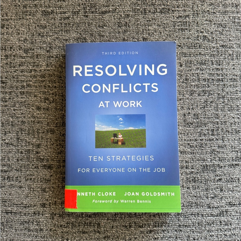 Resolving Conflicts at Work Book